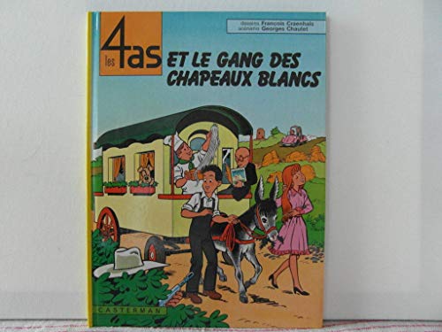 jaquette livre Les 4 As Tome 13 - Les 4 As Et Le Gang Des Chapeaux Blancs