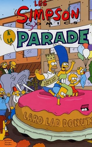 jaquette livre Les Simpson Tome 6 - A La Parade
