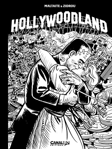 jaquette livre H.O.L.L.Y.W.O.O.D. Land 1 - Hollywoodland - Tome 01 - Edition Noir Et Blanc