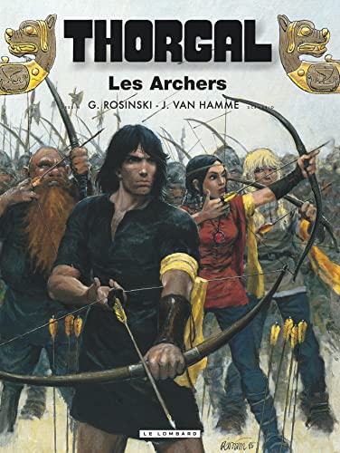 jaquette livre Thorgal Tome 9 - Les Archers