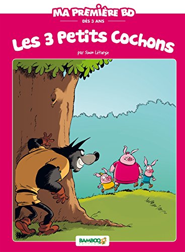 jaquette livre Ma Première Bd - Les 3 Petits Cochons