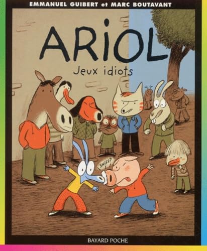 jaquette livre Ariol Tome 2 - Jeux Idiots