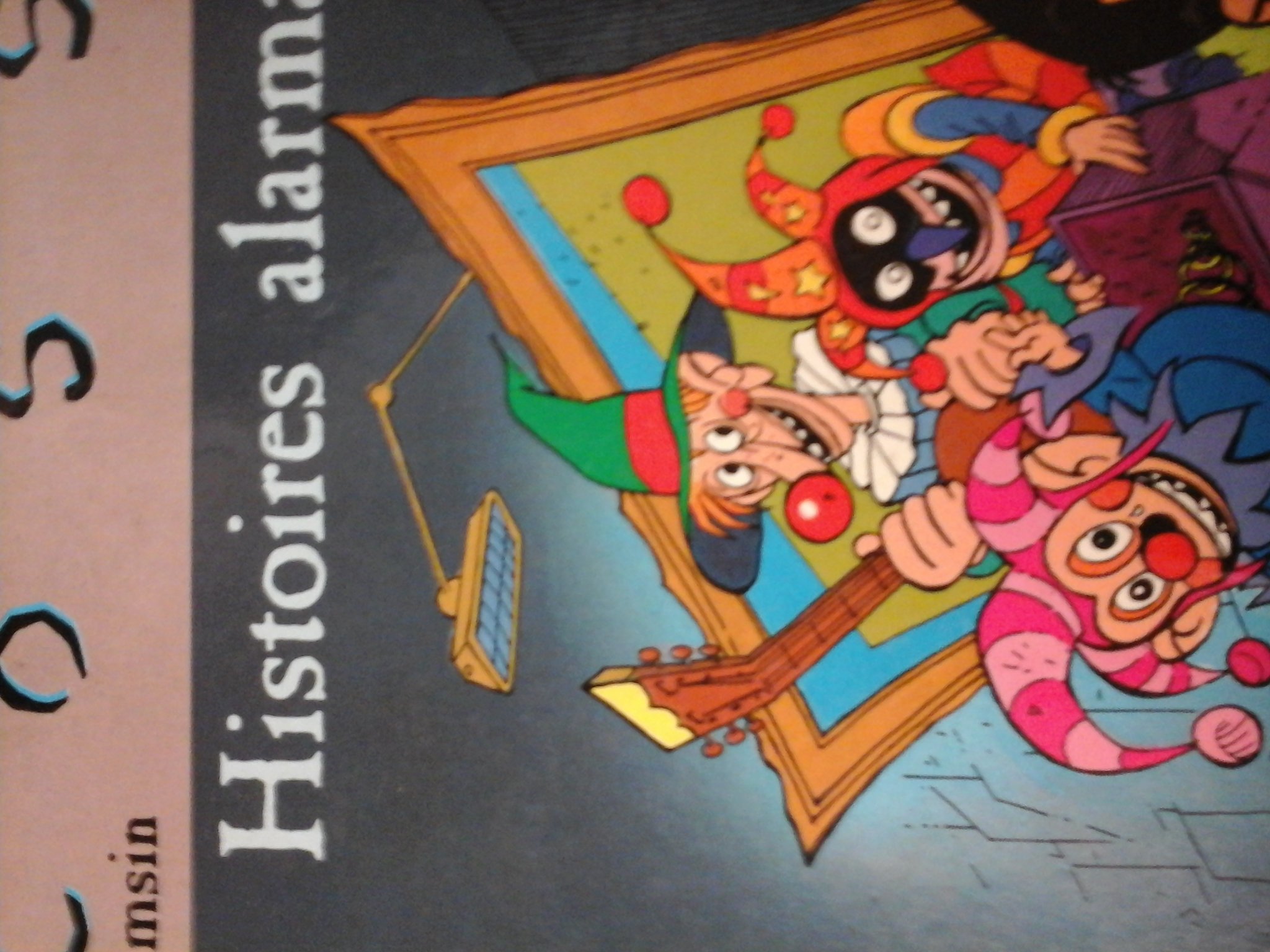 jaquette livre Histoires alarmantes
