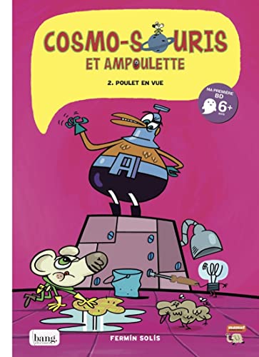 jaquette livre Cosmo-Souris Et Ampoulette Tome - Poulet En Vue
