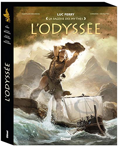 jaquette livre L'odyssée Tomes 1 À 4 - Coffret En 4 Volumes : Tome 1, La Colère De Poséidon - Tome 2, Circé La Magicienne - Tome 3, La Ruse De Pénélope - Tome 4, Le Triomphe D'ulysse - Avec Un Poster Des...
