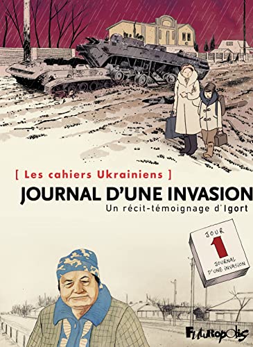 jaquette livre Journal D'une Invasion - Les Cahiers Ukrainiens