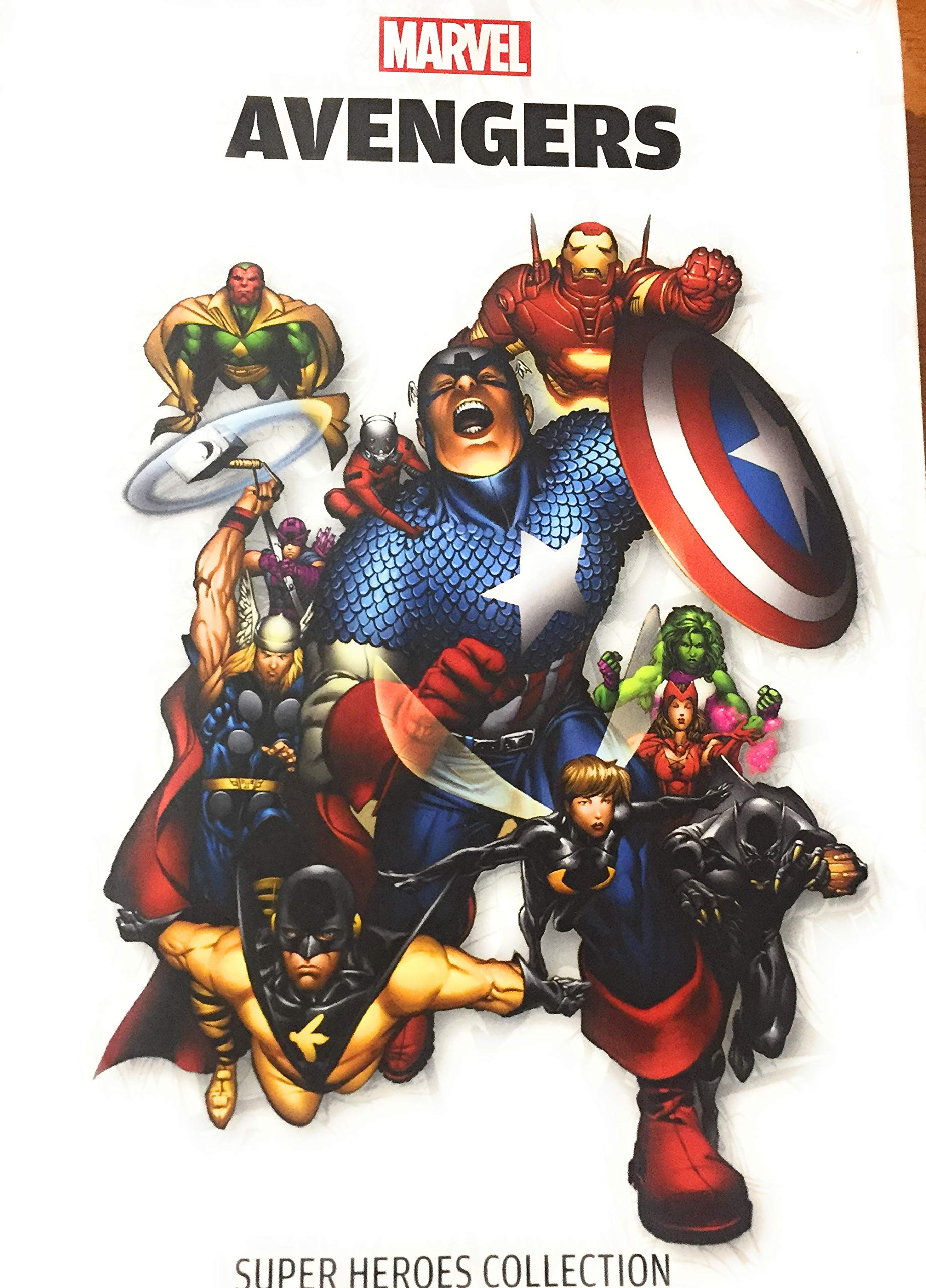 jaquette livre Marvel Super Heroes Collection - Avengers