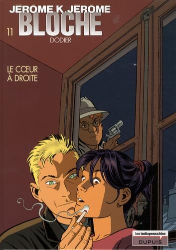 jaquette livre Jérôme K. Jérôme Bloche Tome 11 - Le Coeur A Droite