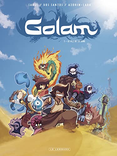 jaquette livre Golam - Tome 1 : Le Fils de la Lune
