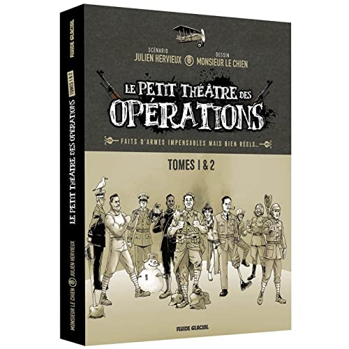 jaquette livre Le Petit Théâtre Des Opérations : Faits D'armes Impensables Mais Bien Réels - Tomes 1 Et 2 - Coffret En 2 Volumes