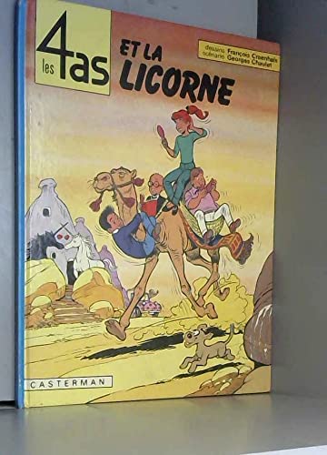 jaquette livre Les 4 As - La Licorne