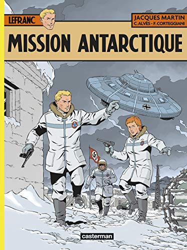 jaquette livre Lefranc Tome 26 - Mission Antarctique
