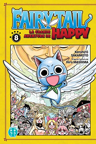 jaquette livre Fairy Tail - La Grande Aventure De Happy - Tome 8