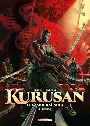 jaquette livre Kurusan, Le Samouraï Noir 4 - Kurusan, Le Samouraï Noir T04 - Honno-Ji