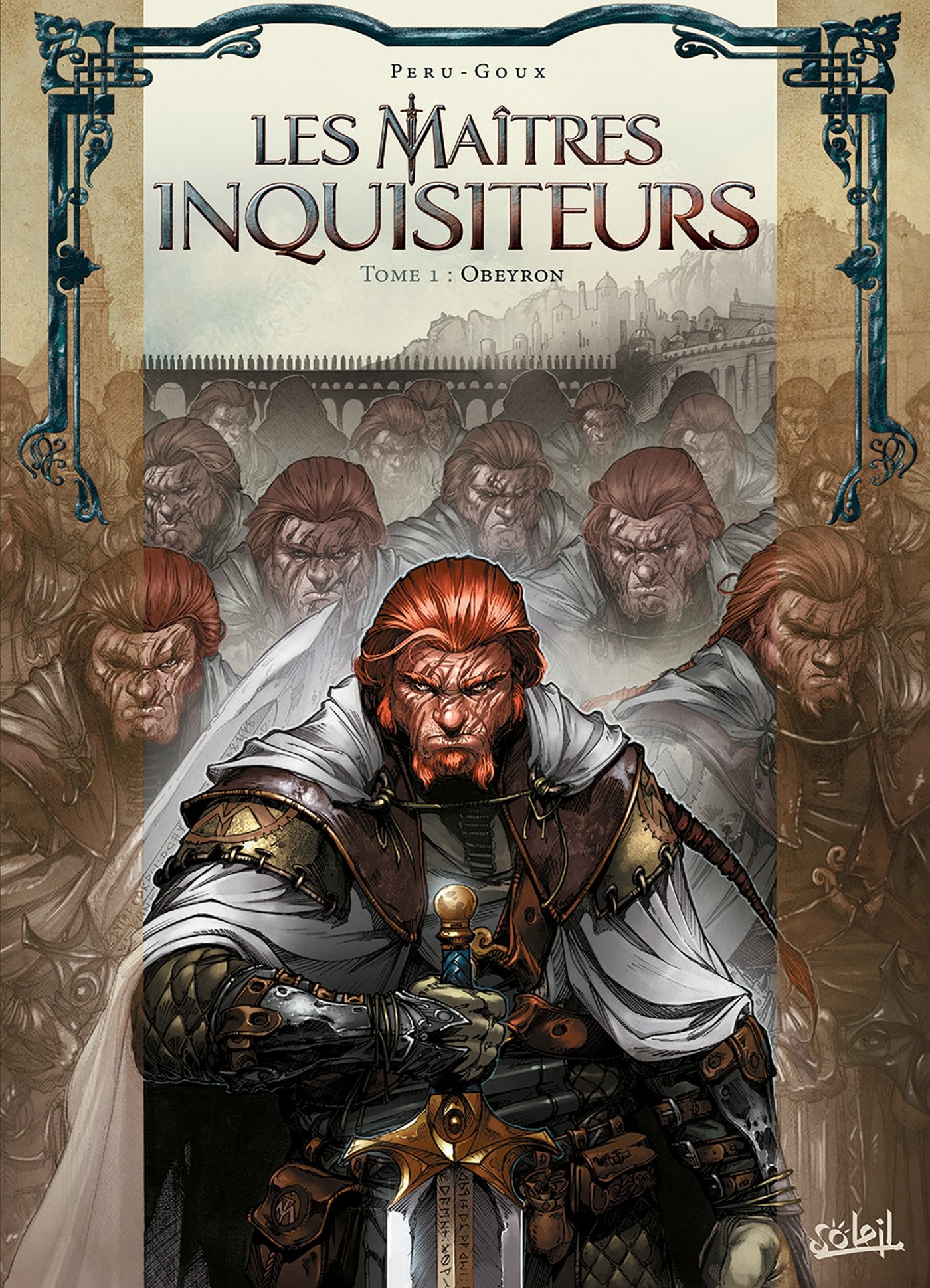 jaquette livre Les Maitres Inquisiteurs T01