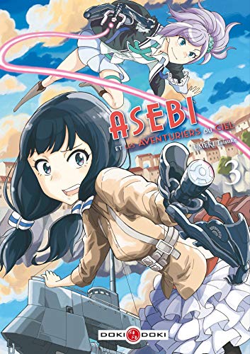 jaquette livre Asebi et les aventuriers du ciel - Tome 3