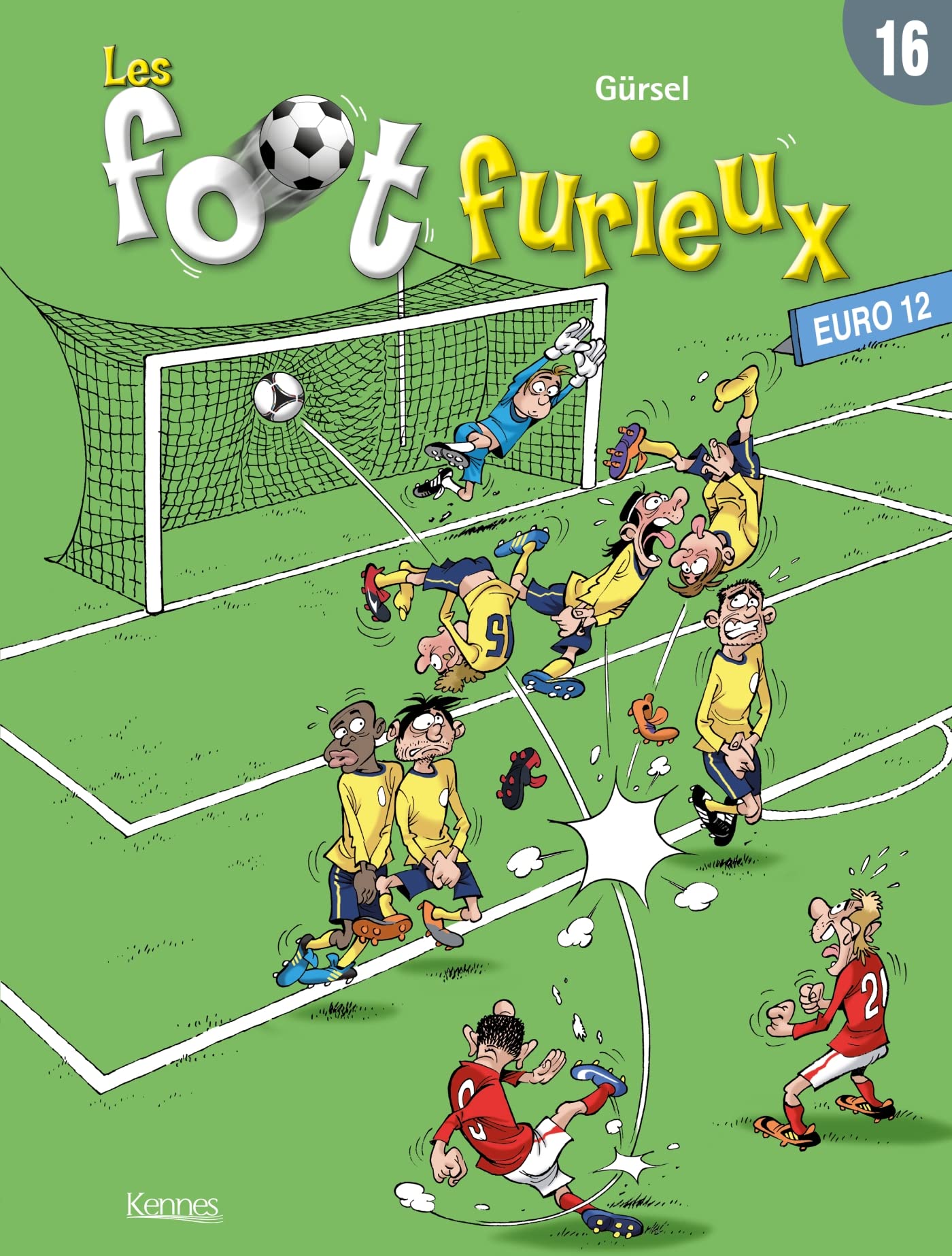 jaquette livre Foot furieux T16