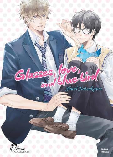 jaquette livre Glasses, love and blue bird