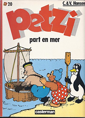 jaquette livre Petzi Tome 20 - Petzi Part En Mer