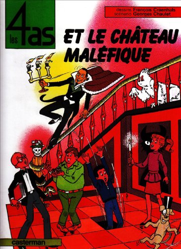 jaquette livre Les 4 As - Le Château Maléfique