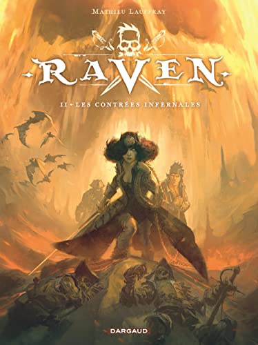 jaquette livre Raven Tome 2 - Les Contrées Infernales