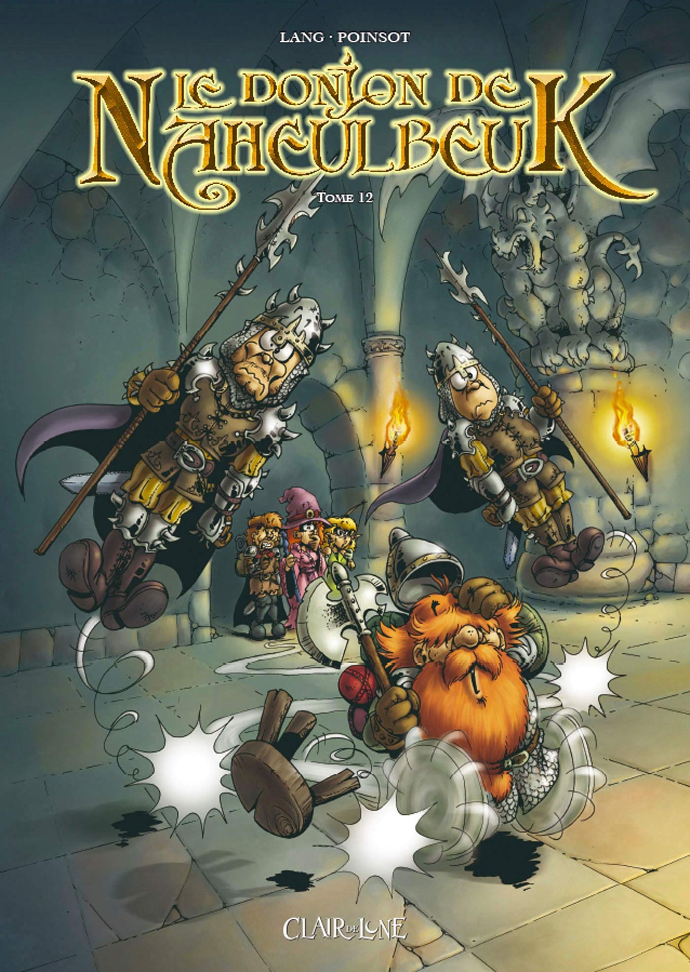 jaquette livre Le Donjon de Naheulbeuk, Tome 12