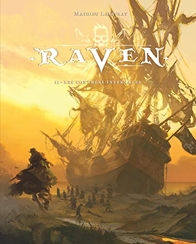 jaquette livre Raven Tome 2 - Les Contrées Infernales