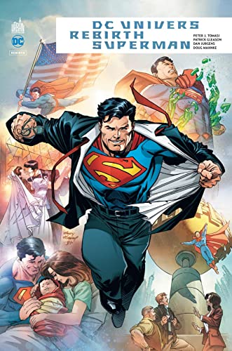 jaquette livre Dc Univers Rebirth : Superman