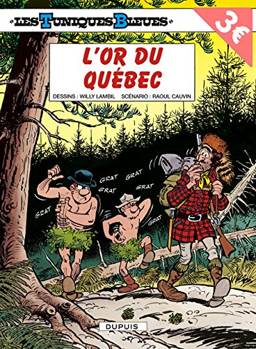 jaquette livre Les Tuniques Bleues Tome 26 - L'or Du Quebec