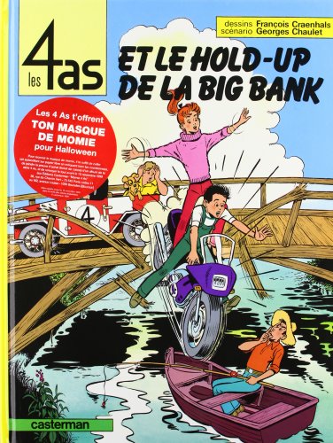 jaquette livre Les 4 As - Le Hold-Up De La Big Bank