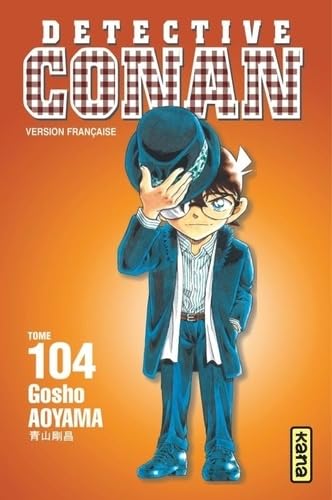 jaquette livre Détective Conan - Tome 104