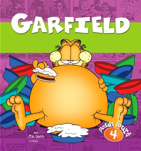 jaquette livre Garfield, Poids Lourd Tome 4