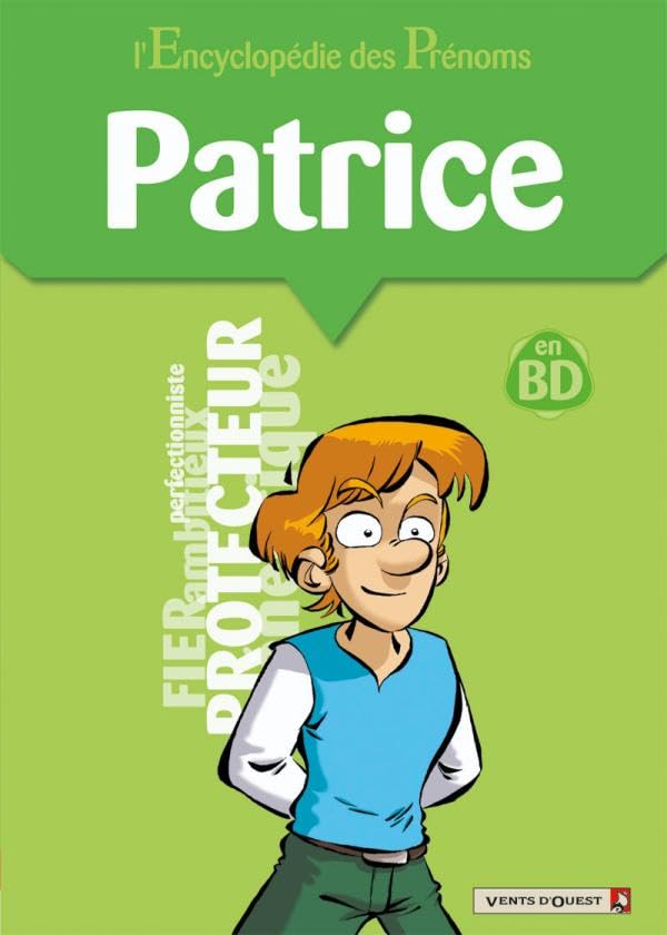 jaquette livre Patrice En Bandes Dessinées