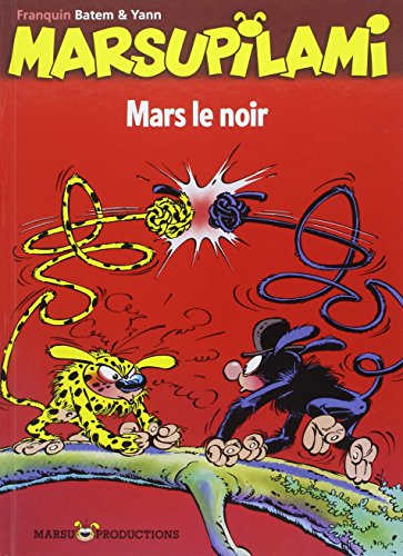 jaquette livre Marsupilami Mars le noir