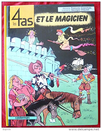 jaquette livre Les 4 As - Le Magicien