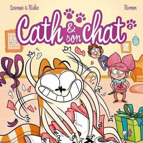 jaquette livre Cath et son chat tome 2