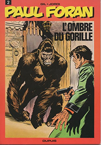 jaquette livre L'ombre du gorille- PAUL FORAN