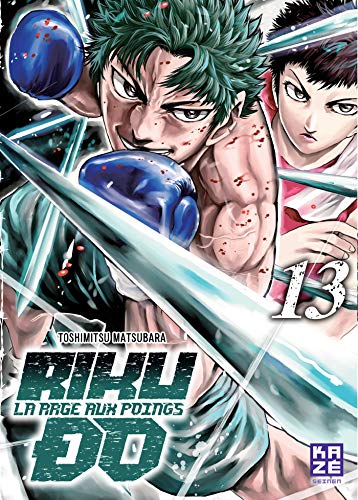 jaquette livre Riku-Do - La rage aux poings - Tome 13
