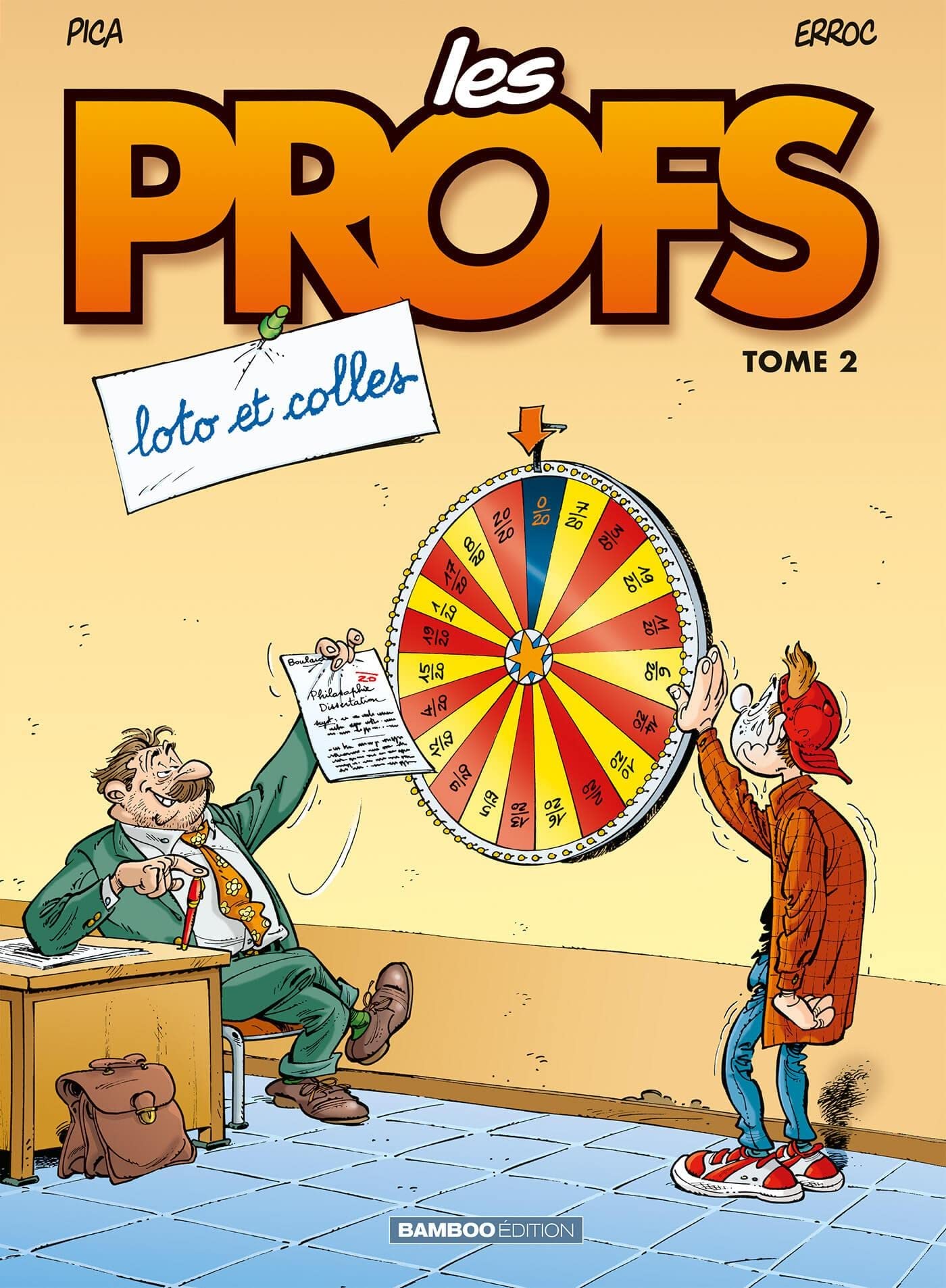 jaquette livre Les profs, volume 2