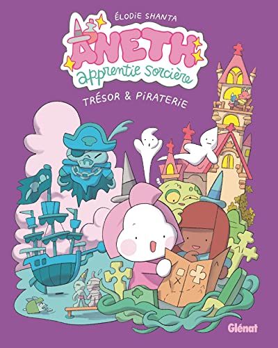 jaquette livre Aneth, Apprentie Sorcière Tome 2 - Trésor & Piraterie