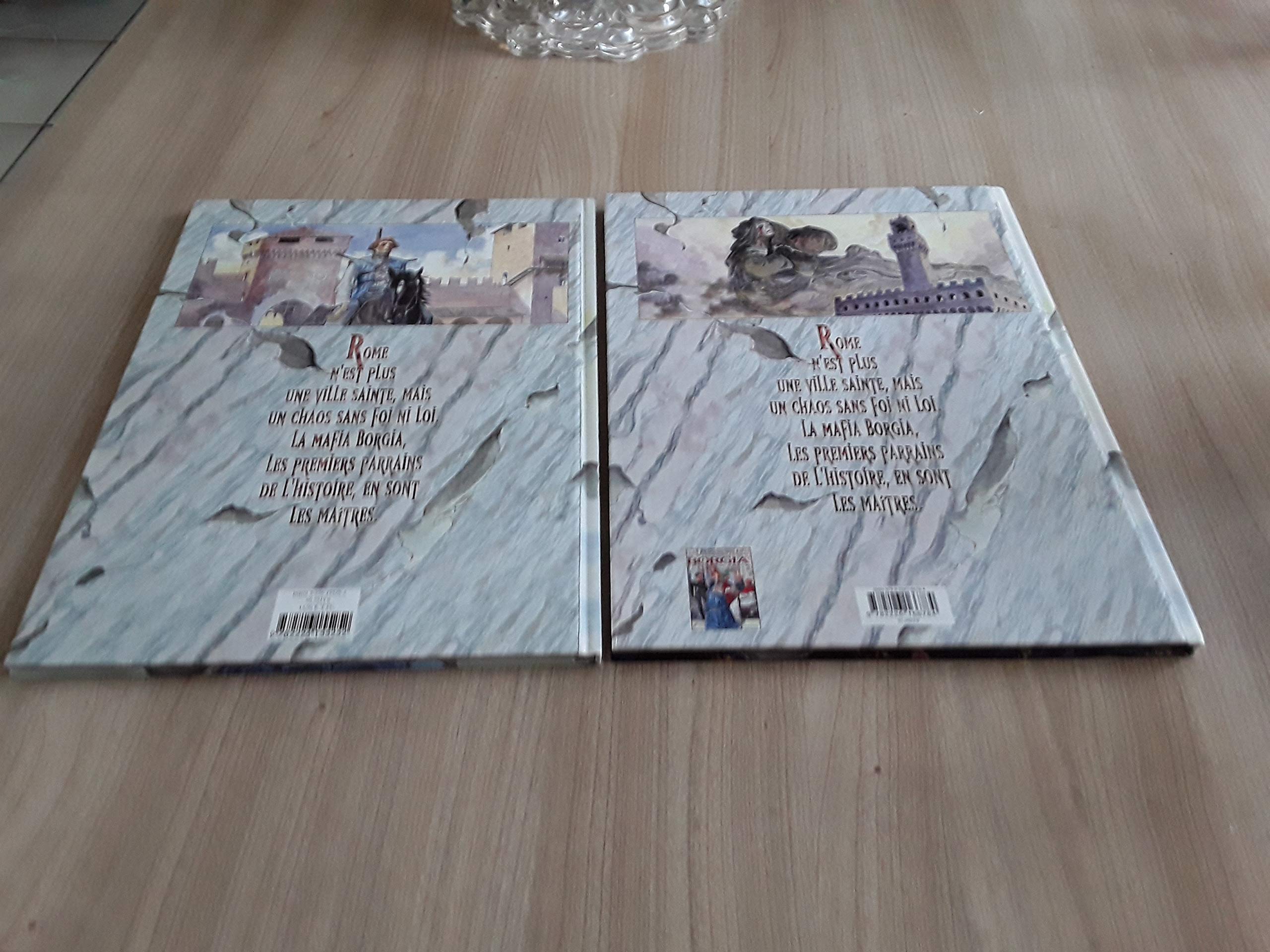 jaquette livre Borgia, Tome 1 : Du sang pour le pape