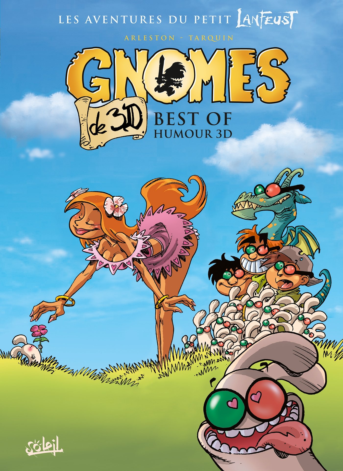 jaquette livre Gnomes de Troy Best of 3D