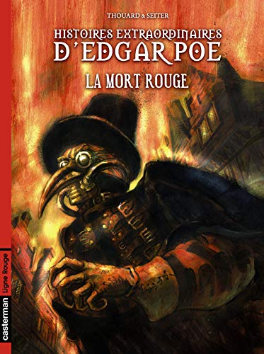 jaquette livre Histoires Extraordinaires D'edgar Poe Tome 3 - La Mort Rouge