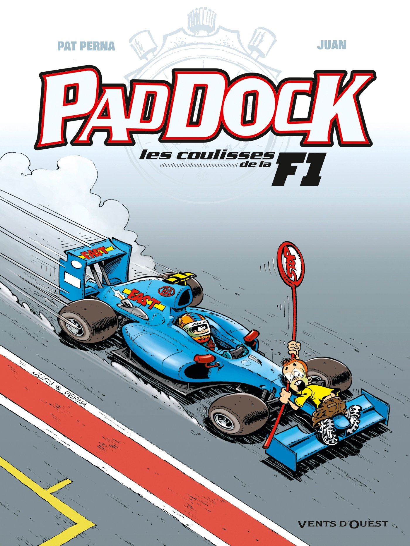 jaquette livre Paddock, Tome 3 : Les coulisses de la F1