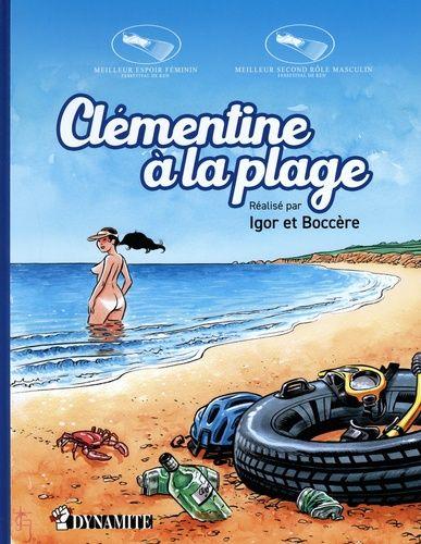 jaquette livre Clémentine À La Plage