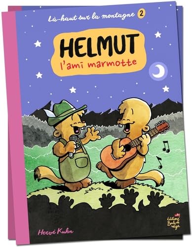 jaquette livre Là-Haut Sur La Montagne Tome 2 - Helmut, L'ami Marmotte