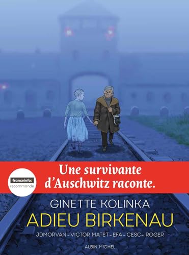 jaquette livre Adieu Birkenau - Une Survivante D'auschwitz Raconte