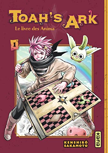 jaquette livre Toah's Ark - Le livre des Anima - Tome 1