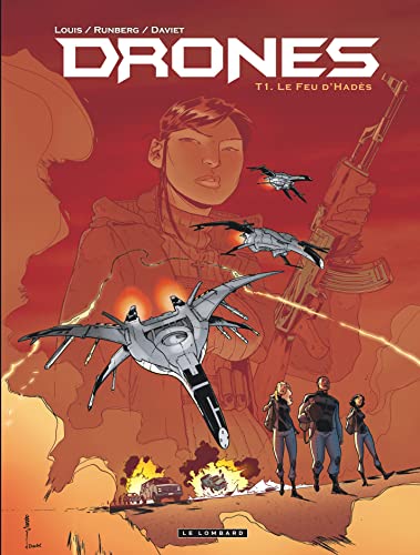 jaquette livre Drones Tome 1 - Le Feu D'hadès