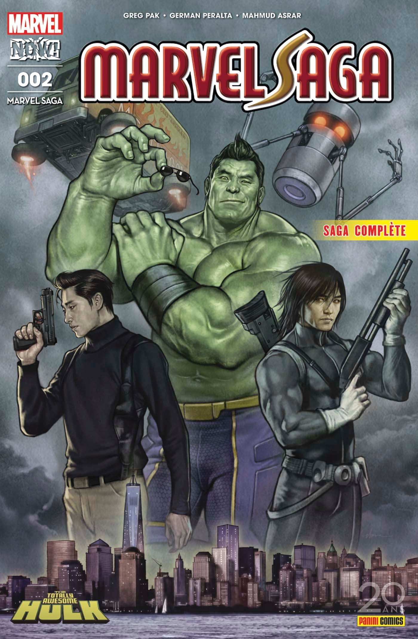 jaquette livre Marvel Saga n°2